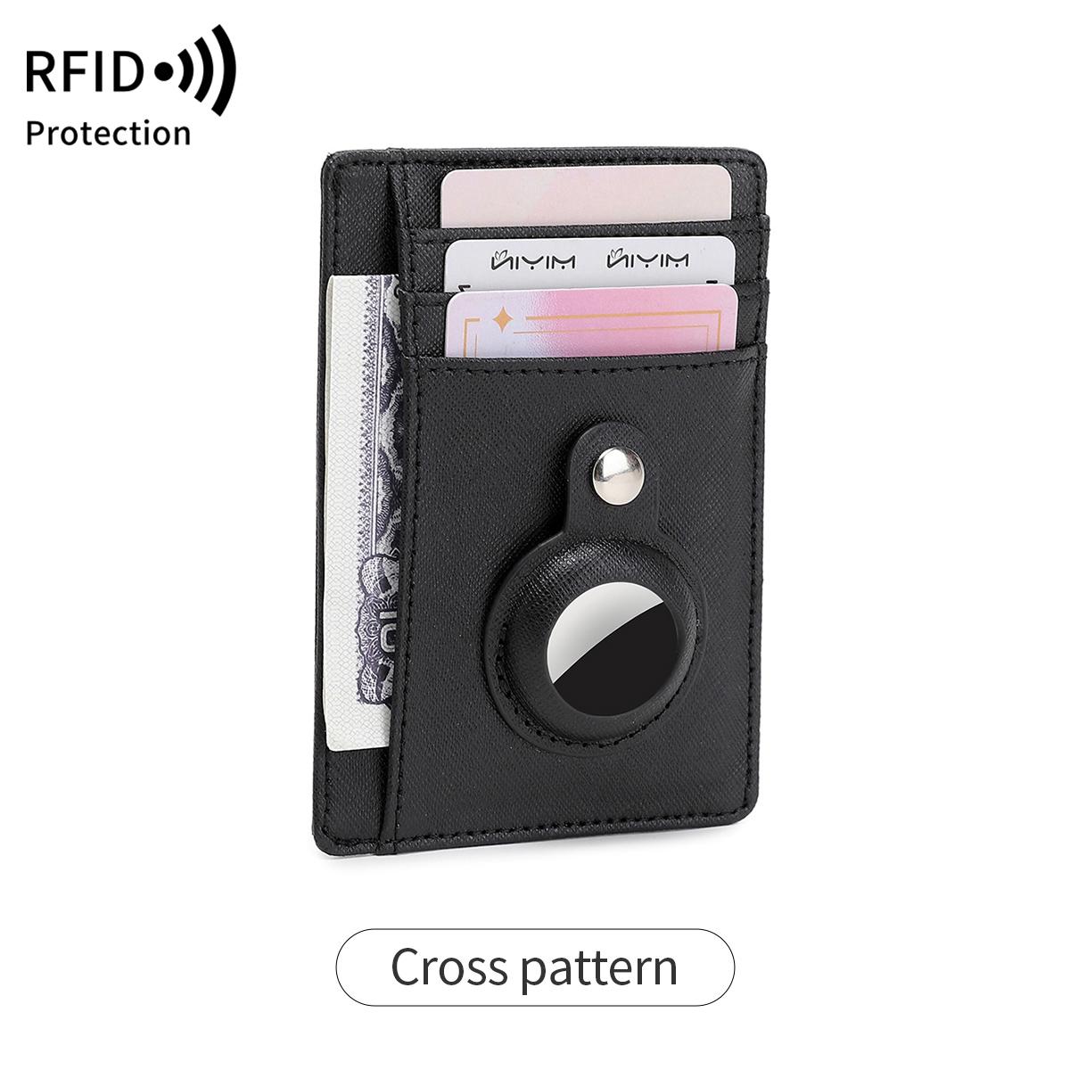 RFID Blocking Credit Card Wallet Ultra-thin Simple Apple Airtag Case ID Card Holder Men and Women Carbon Fiber Tracker Wallet
RFID Blocking Credit Card Wallet Ultra-thin Simple Apple Airtag Case ID Card Holder Men and Women Carbon Fiber Tracker Wallet