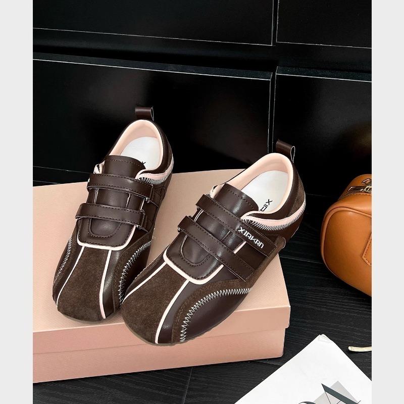 Балетный стиль ретро контрастная цветная вставка липучка женская новая мода универсальная повседневная 40 темно-коричневого
Балетный стиль ретро контрастная цветная вставка липучка женская новая мода универсальная повседневная 40 темно-коричневого