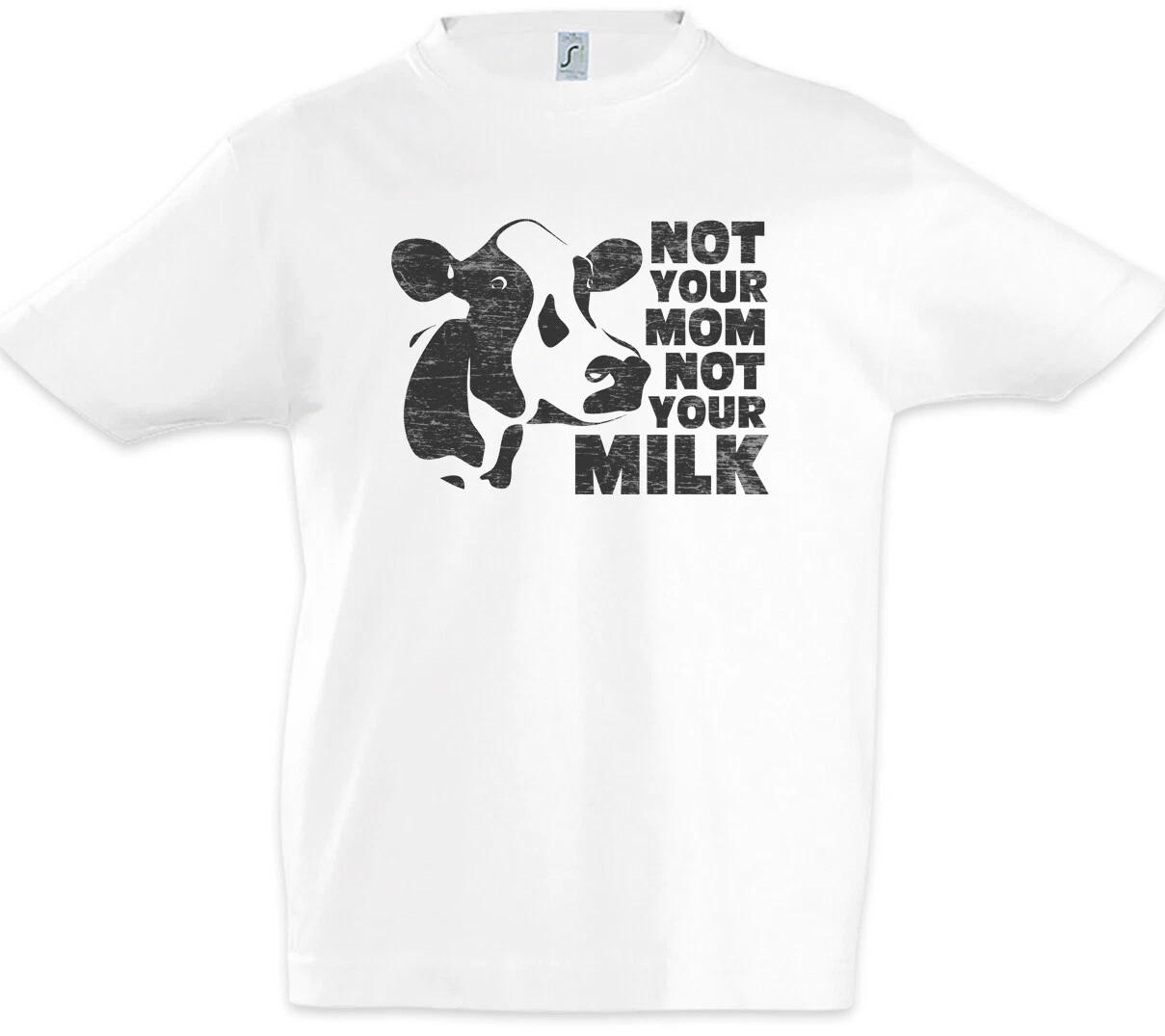 Not Your Mom Not Your Milk Kids Boys kids boys T-Shirt Vegan Vegetarian Animal Welfare 100
Not Your Mom Not Your Milk Kids Boys kids boys T-Shirt Vegan Vegetarian Animal Welfare 100