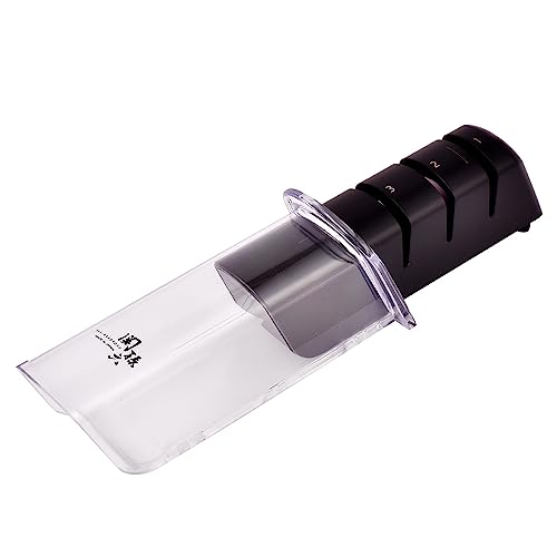 kai Seki Magoroku Diamond and Ceramic Sharpener (AP-0308), Black/White, 141 * 51 * 55 mm (Length X WidthX Height)
kai Seki Magoroku Diamond and Ceramic Sharpener (AP-0308), Black/White, 141 * 51 * 55 mm (Length X WidthX Height)