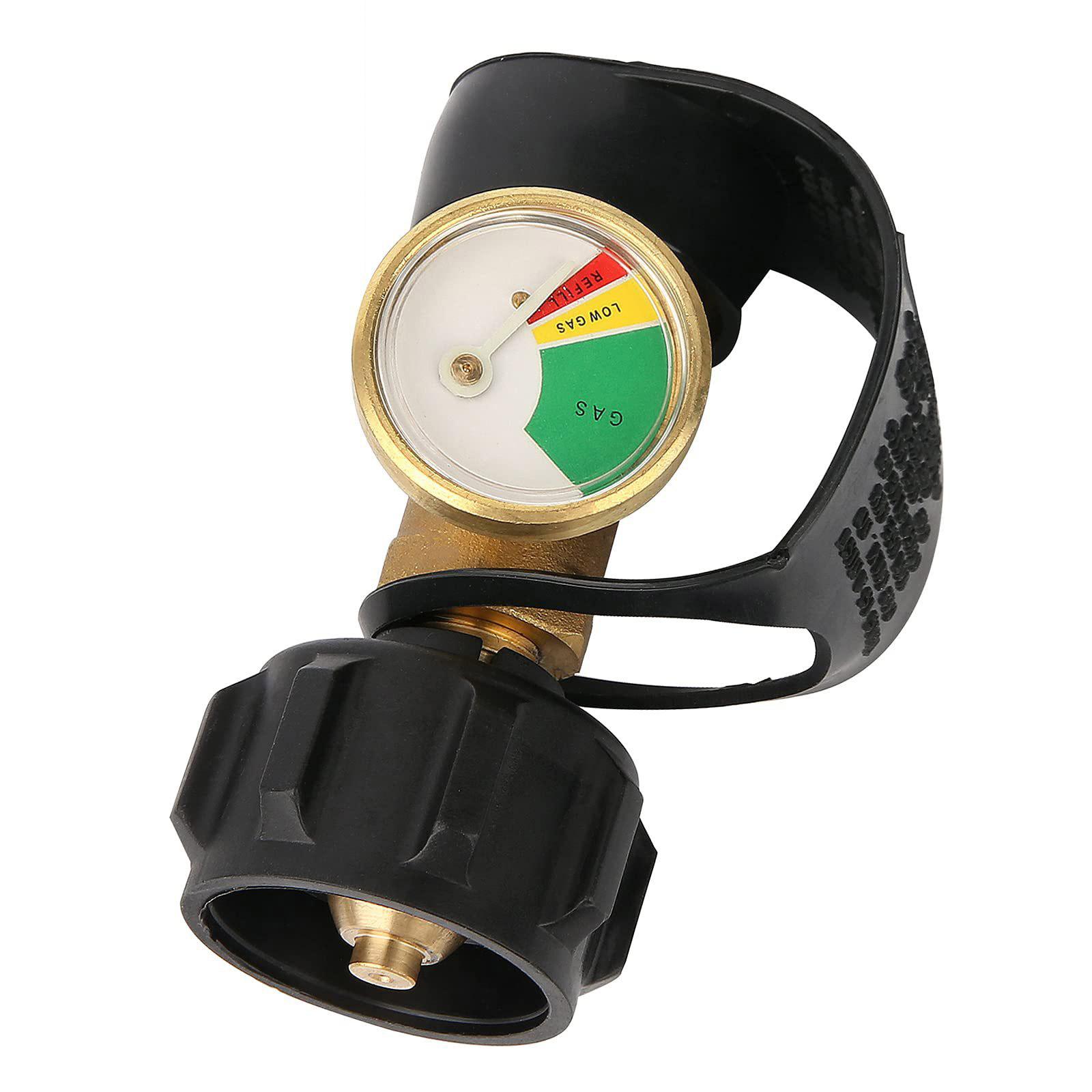 Practical Universal Propane Tanks Adapter With Gauge Converts Solid Brass Materials Connection for Safety Gas Flows
Practical Universal Propane Tanks Adapter With Gauge Converts Solid Brass Materials Connection for Safety Gas Flows