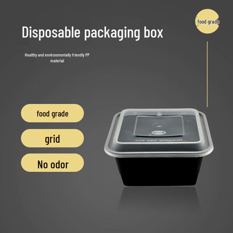 Food Grade Square Disposable Takeaway Containers
Food Grade Square Disposable Takeaway Containers