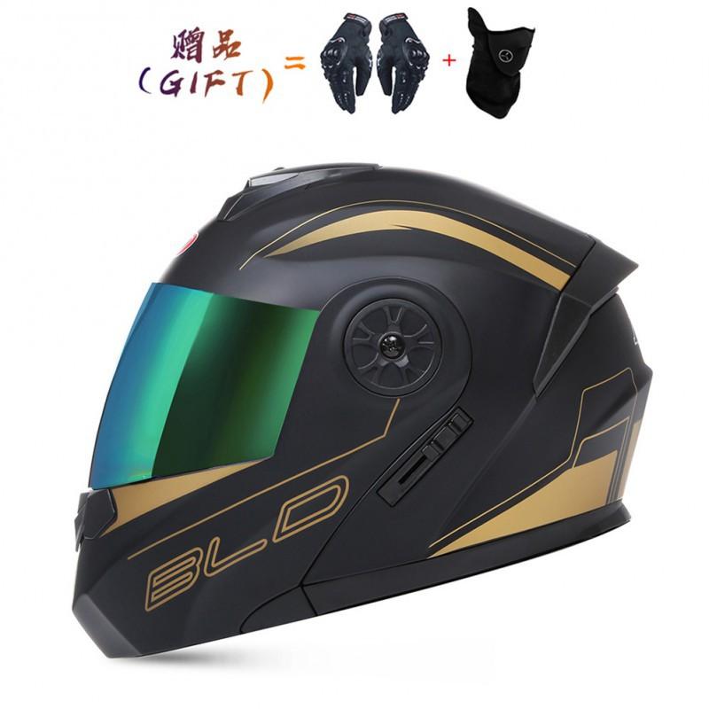 BLD Electric Bicycle Helmet Motorcycle Full Double Lens Exposed Universal Riding All Seasons L(59-60)
BLD Electric Bicycle Helmet Motorcycle Full Double Lens Exposed Universal Riding All Seasons L(59-60)