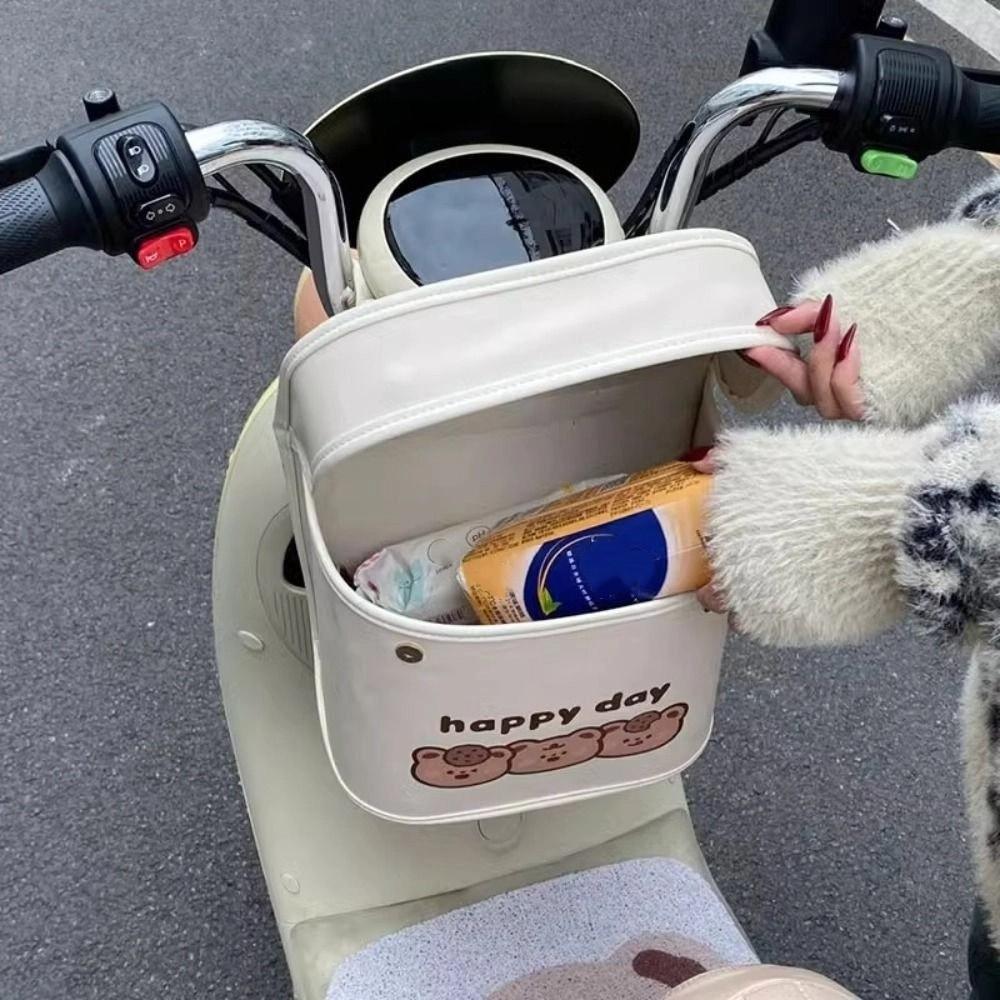 Large Capacity Electric Vehicles Storage Bag PU Leather Riding Front Handle Hanging Bag Cycling рожевий
Large Capacity Electric Vehicles Storage Bag PU Leather Riding Front Handle Hanging Bag Cycling рожевий