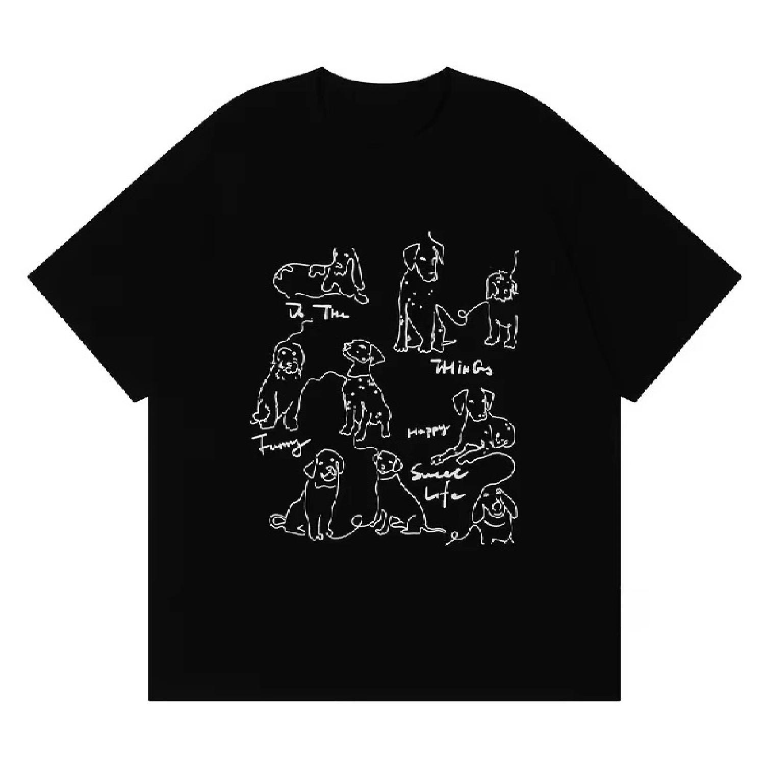 Summer clothes Hip Hop Fun Puppy Retro Pattern Printed Kids Tshirt Design Sense Loose Vibe Casual Crew Neck Short-sleeved Tees XXXXXL чорний
Summer clothes Hip Hop Fun Puppy Retro Pattern Printed Kids Tshirt Design Sense Loose Vibe Casual Crew Neck Short-sleeved Tees XXXXXL чорний