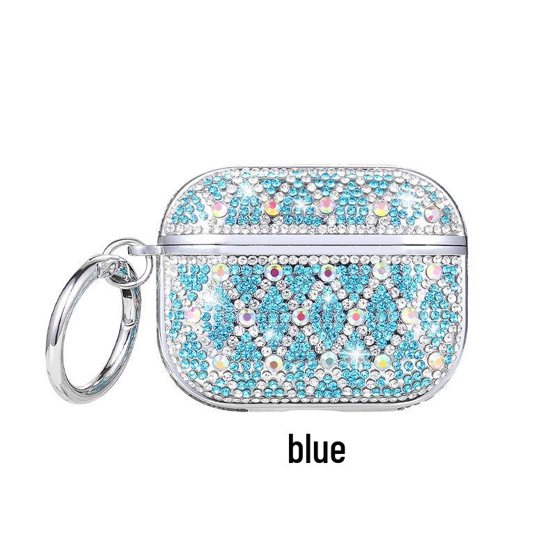 Compatible with AirPods Pro 3 & 1st/2nd Gen: Electroplated Diamond Lattice Protective Case - Bluetooth Wireless Earphone Cover for Girls. AirPods 4
Compatible with AirPods Pro 3 & 1st/2nd Gen: Electroplated Diamond Lattice Protective Case - Bluetooth Wireless Earphone Cover for Girls. AirPods 4