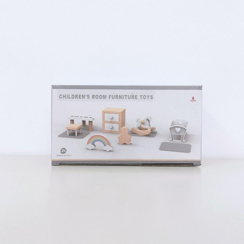 Деревянный имитационный кукольный домик Мини-кухня Мебель для спальни Украшения Игровой домик Сцена Имитация Игрушки разноцветный/синий
Деревянный имитационный кукольный домик Мини-кухня Мебель для спальни Украшения Игровой домик Сцена Имитация Игрушки разноцветный/синий