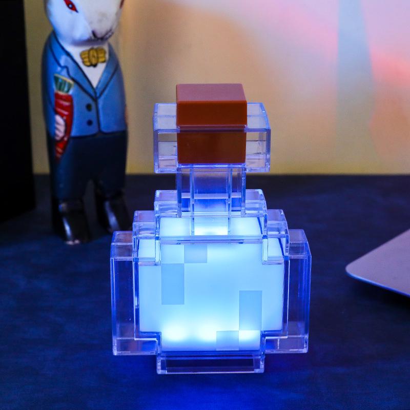 Minecraft Voice-Activated, Shake-to-Change Potion Bottle - Multi-Color, Color-Changing LED Bottle
Minecraft Voice-Activated, Shake-to-Change Potion Bottle - Multi-Color, Color-Changing LED Bottle