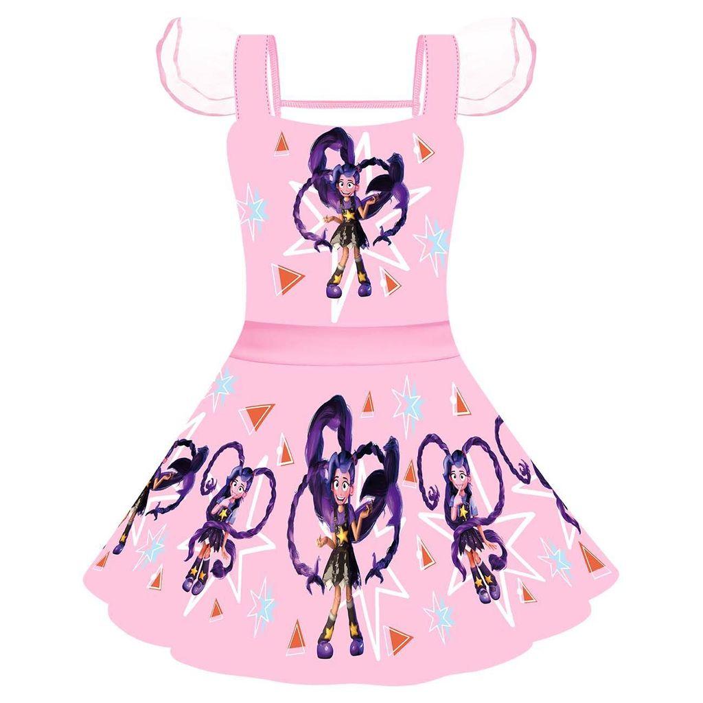 83125 Kids Girls Lily Lovebraids Print Mesh Ruffle Dress 160cm рожевий
83125 Kids Girls Lily Lovebraids Print Mesh Ruffle Dress 160cm рожевий