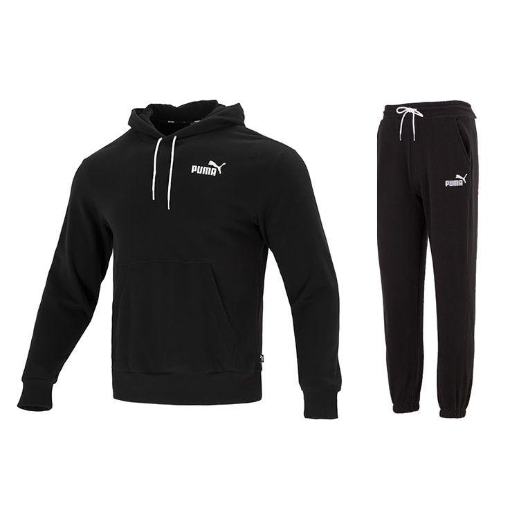 Puma Однотонный свитер с принтом логотипа и повседневные брюки с манжетами, мужской комплект из толстовки и брюк, черный цвет 849585-01+849606-01 2XL
Puma Однотонный свитер с принтом логотипа и повседневные брюки с манжетами, мужской комплект из толстовки и брюк, черный цвет 849585-01+849606-01 2XL