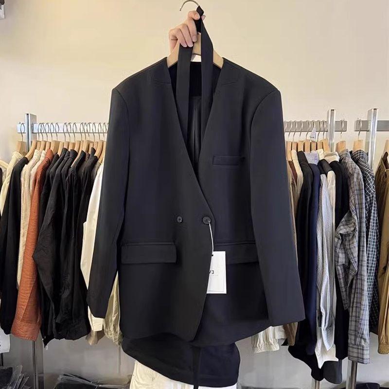 Дондэмун Повседневный Маленький Костюм Верхняя одежда Женская 2025 Весна Новое поступление Корейский стиль Свободный На шнуровке V-образный вырез Двубортный костюм Black S
Дондэмун Повседневный Маленький Костюм Верхняя одежда Женская 2025 Весна Новое поступление Корейский стиль Свободный На шнуровке V-образный вырез Двубортный костюм Black S