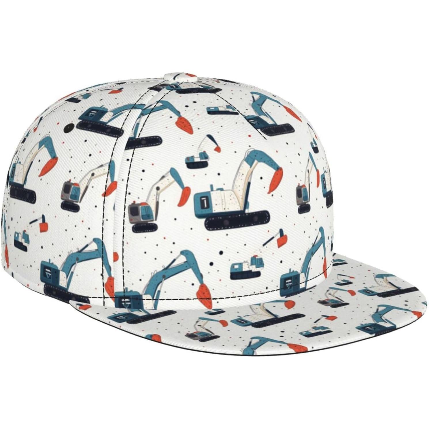 Trucker Hats for Men Women Adjustable Comfy Cartoon Excavator Print Flat Bill Baseball Cap Golf Hat Dad Hat Snapback Black One Size
Trucker Hats for Men Women Adjustable Comfy Cartoon Excavator Print Flat Bill Baseball Cap Golf Hat Dad Hat Snapback Black One Size