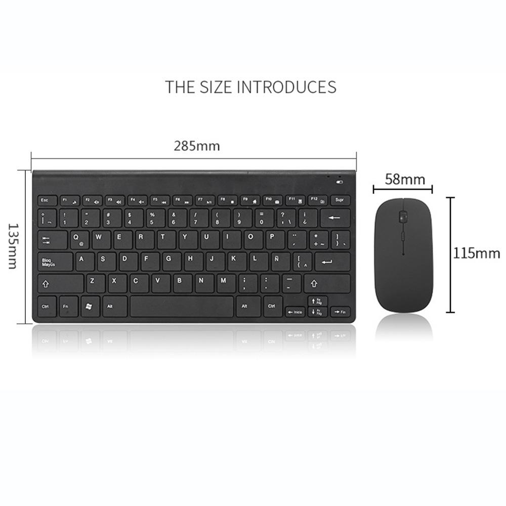 Spanish Keyboard Wireless Mouse For Game PC Player TV Spanish Keyboard and Mouse Set 78Keys Gaming Keyboard чорний
Spanish Keyboard Wireless Mouse For Game PC Player TV Spanish Keyboard and Mouse Set 78Keys Gaming Keyboard чорний