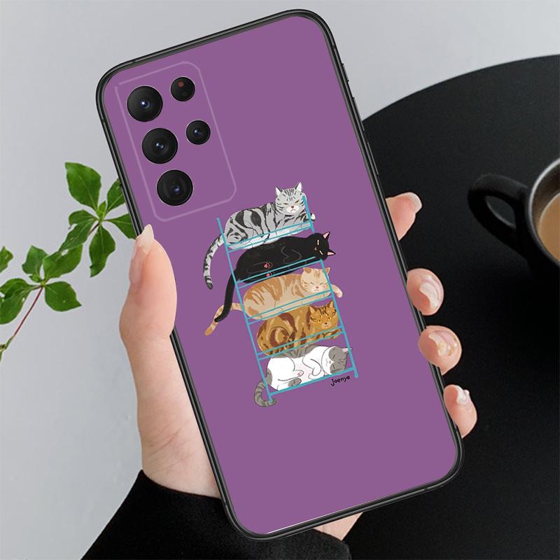 Cute Cat Cartoon Phone Case For Samsung Galaxy S25 S24 S23 S22 S21 Ultra S24 S23 S22 S21 S25 Plus S24 S20 FE S25
Cute Cat Cartoon Phone Case For Samsung Galaxy S25 S24 S23 S22 S21 Ultra S24 S23 S22 S21 S25 Plus S24 S20 FE S25