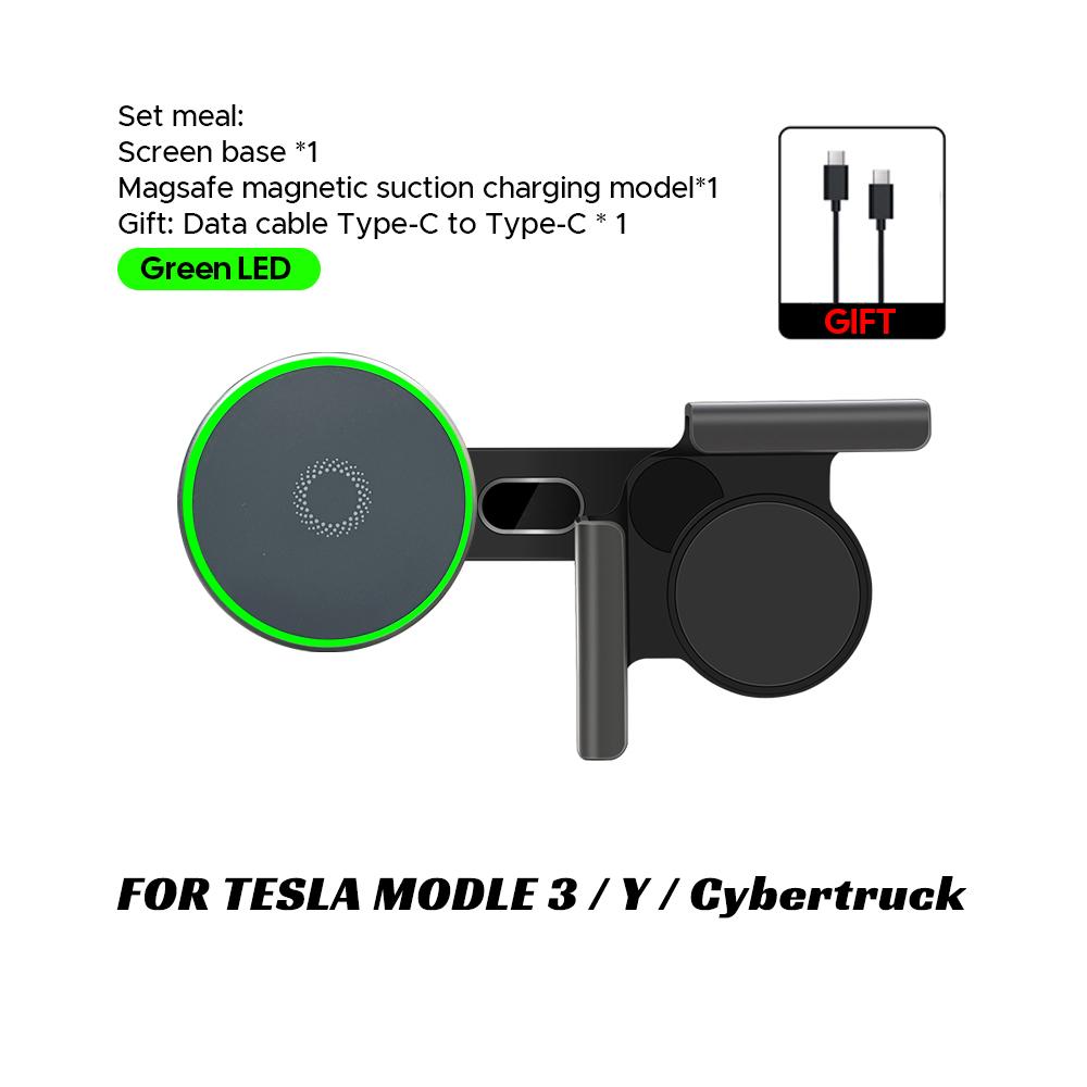 Car Phone Mount Holder 15W Magnetic Wireless Charger Compatible with MagSafe for Tesla Model Y 3 HIGHLAND LAUNCH JUNIPER 2026 зелений
Car Phone Mount Holder 15W Magnetic Wireless Charger Compatible with MagSafe for Tesla Model Y 3 HIGHLAND LAUNCH JUNIPER 2026 зелений