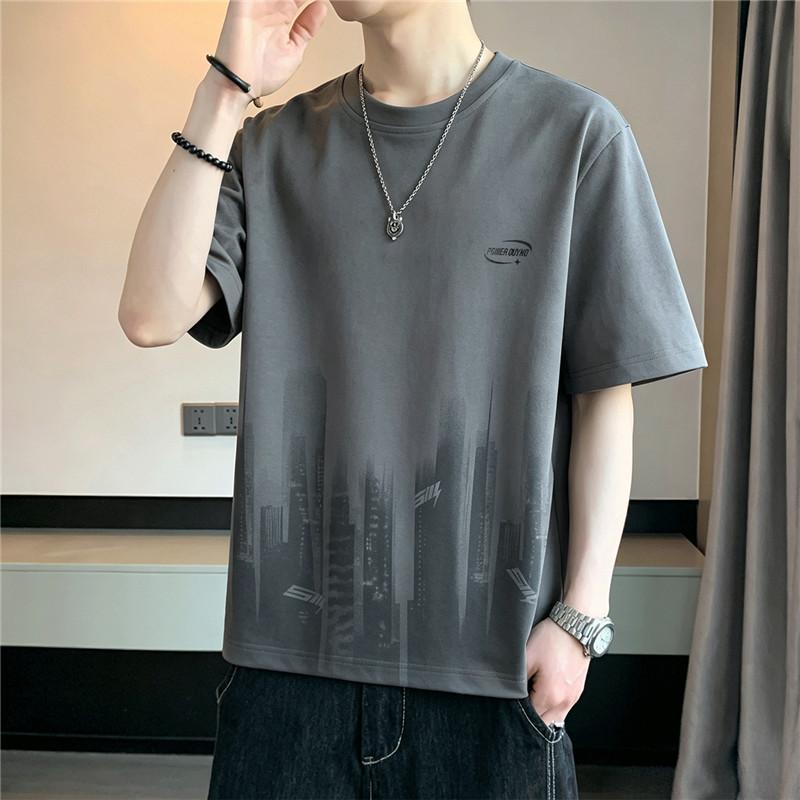 Short-sleeved T-shirt, Round Neck, Half-sleeved Bottoming Shirt, Plus Size Men s Top M темно-сірий
Short-sleeved T-shirt, Round Neck, Half-sleeved Bottoming Shirt, Plus Size Men s Top M темно-сірий