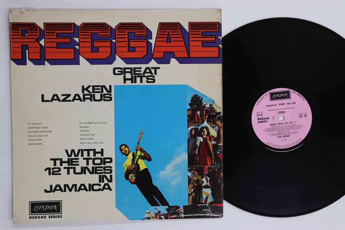 LP Record KEN LAZARUS Reggae Great Hits ZGJ107 LONDON RECORDS 1970 UK Reggae Ska Dub Used
LP Record KEN LAZARUS Reggae Great Hits ZGJ107 LONDON RECORDS 1970 UK Reggae Ska Dub Used