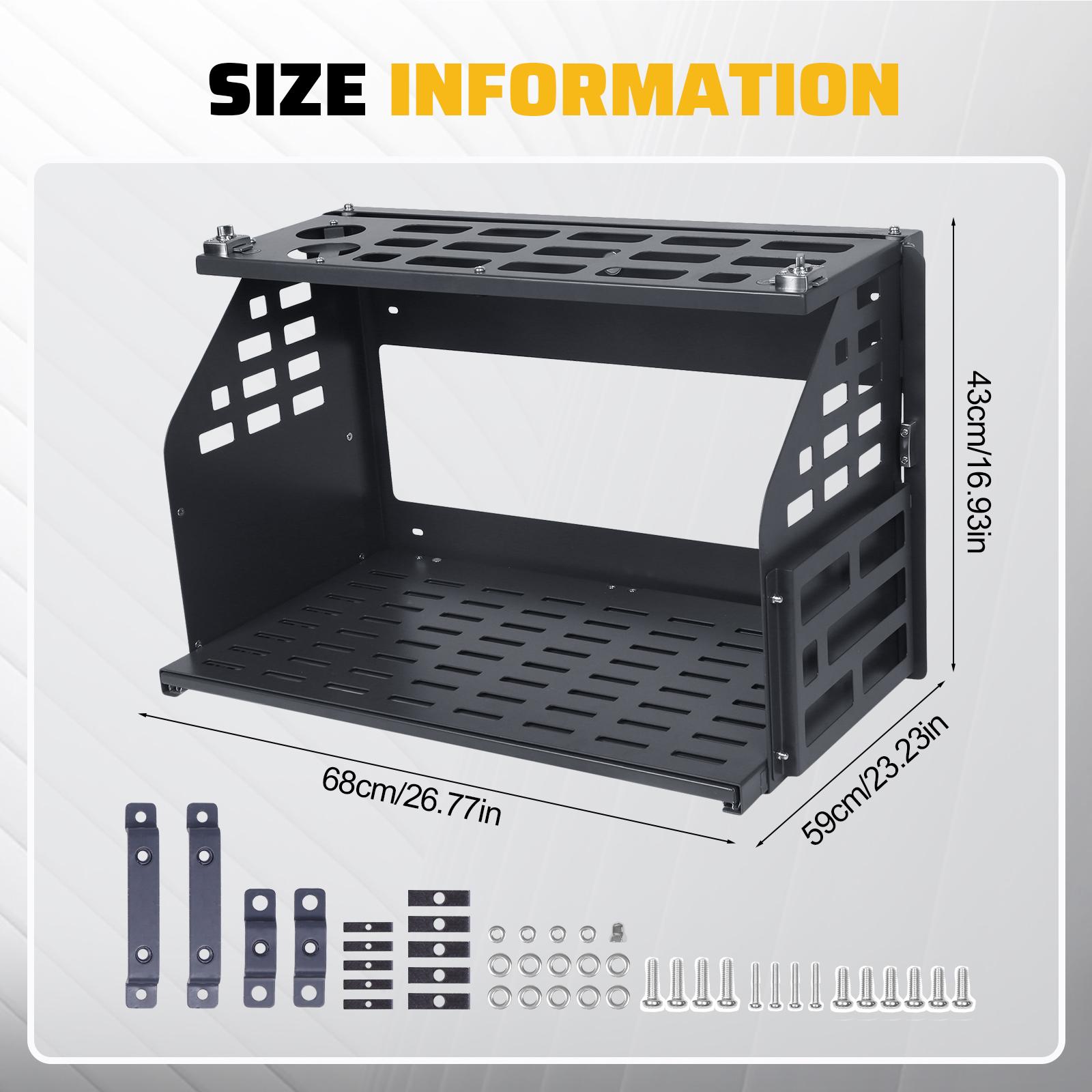 Rear Door Shelf Storage Cargo Holder Doors Luggage Holder Foldable Molle Panel for Ford Bronco Tailgate Table
Rear Door Shelf Storage Cargo Holder Doors Luggage Holder Foldable Molle Panel for Ford Bronco Tailgate Table