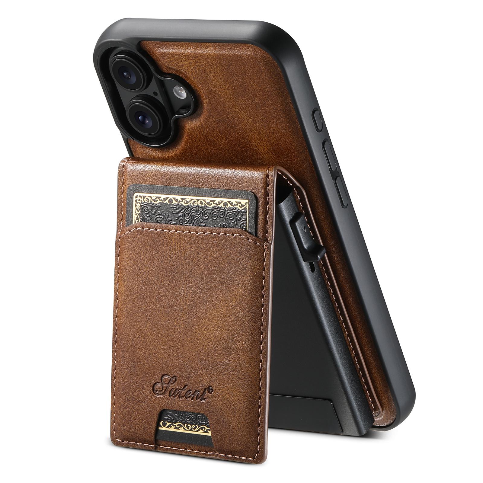 SUTENI H19 для iPhone 16 Plus Магнітний чохол з восковою текстурою, слоти для карток, шкіряна задня кришка телефону Brown
SUTENI H19 для iPhone 16 Plus Магнітний чохол з восковою текстурою, слоти для карток, шкіряна задня кришка телефону Brown