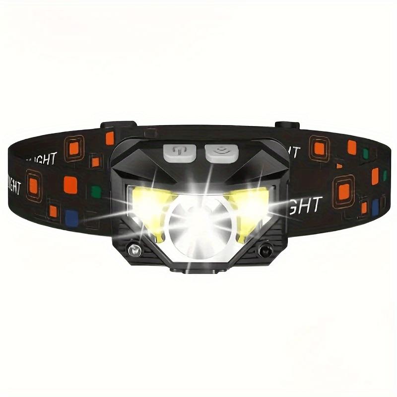 Multi Functional Headlight ,Rechargeable Lithium Battery, USB Power Supply,suitable for Outdoor Camping,hiking,fishing,night Running,cycling 1PC-no induction
Multi Functional Headlight ,Rechargeable Lithium Battery, USB Power Supply,suitable for Outdoor Camping,hiking,fishing,night Running,cycling 1PC-no induction