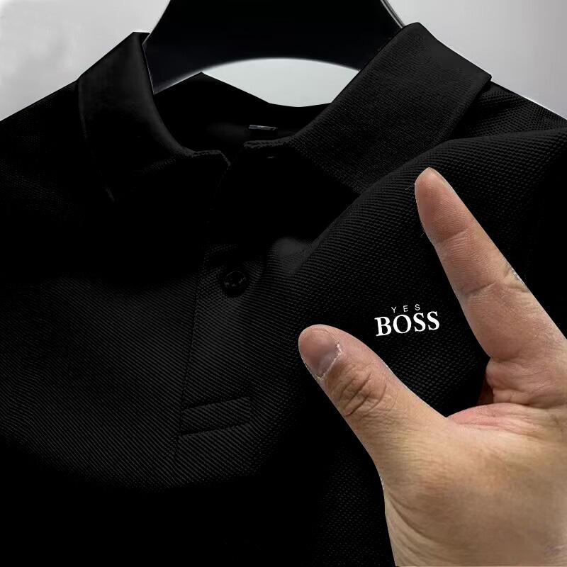 Summer Fashion Polo Shirt Simple Customization Men s Short sleeved Shirt and Famous Printed Gentleman Polo Shirt S чорний
Summer Fashion Polo Shirt Simple Customization Men s Short sleeved Shirt and Famous Printed Gentleman Polo Shirt S чорний