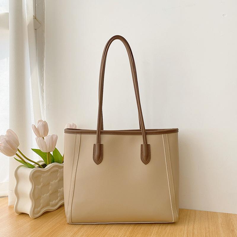 Women Large Capacity Commuting Tote Bag Pu Leather Versatile Simple Shoulder Bag хакі
Women Large Capacity Commuting Tote Bag Pu Leather Versatile Simple Shoulder Bag хакі