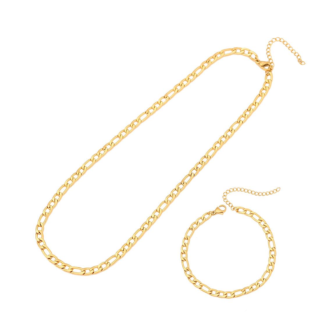 Euro-American Fashion Heart Stainless Steel Necklace Set Pig Nose Clavicle Chain Wholesale
Euro-American Fashion Heart Stainless Steel Necklace Set Pig Nose Clavicle Chain Wholesale