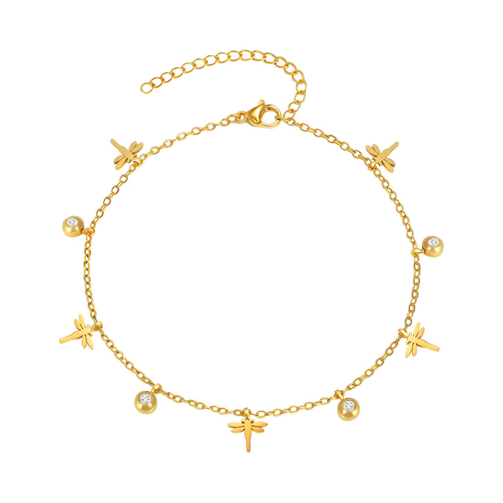 Waterproof Stainless Steel Foot Chain Anklet Women, Crown/ Butterfly /cross/ Star Dangle Anklets Adjustable Link
Waterproof Stainless Steel Foot Chain Anklet Women, Crown/ Butterfly /cross/ Star Dangle Anklets Adjustable Link
