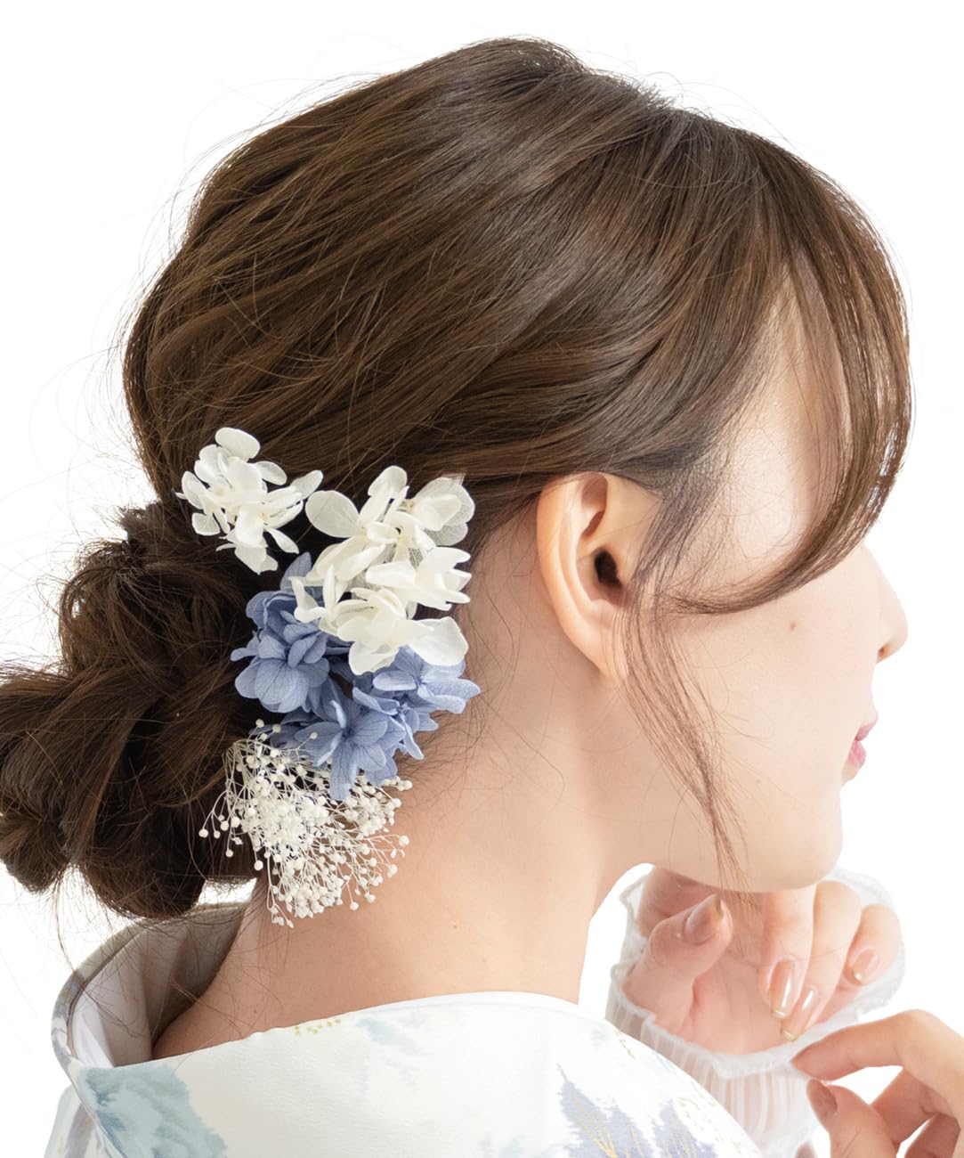 SOUBIEN Ceremony Hair Ornament Set for and Features dried and hydrangea in earth Blue x White x White Coming-of-Age (10 pieces) Furisode, Graduation,
SOUBIEN Ceremony Hair Ornament Set for and Features dried and hydrangea in earth Blue x White x White Coming-of-Age (10 pieces) Furisode, Graduation,
