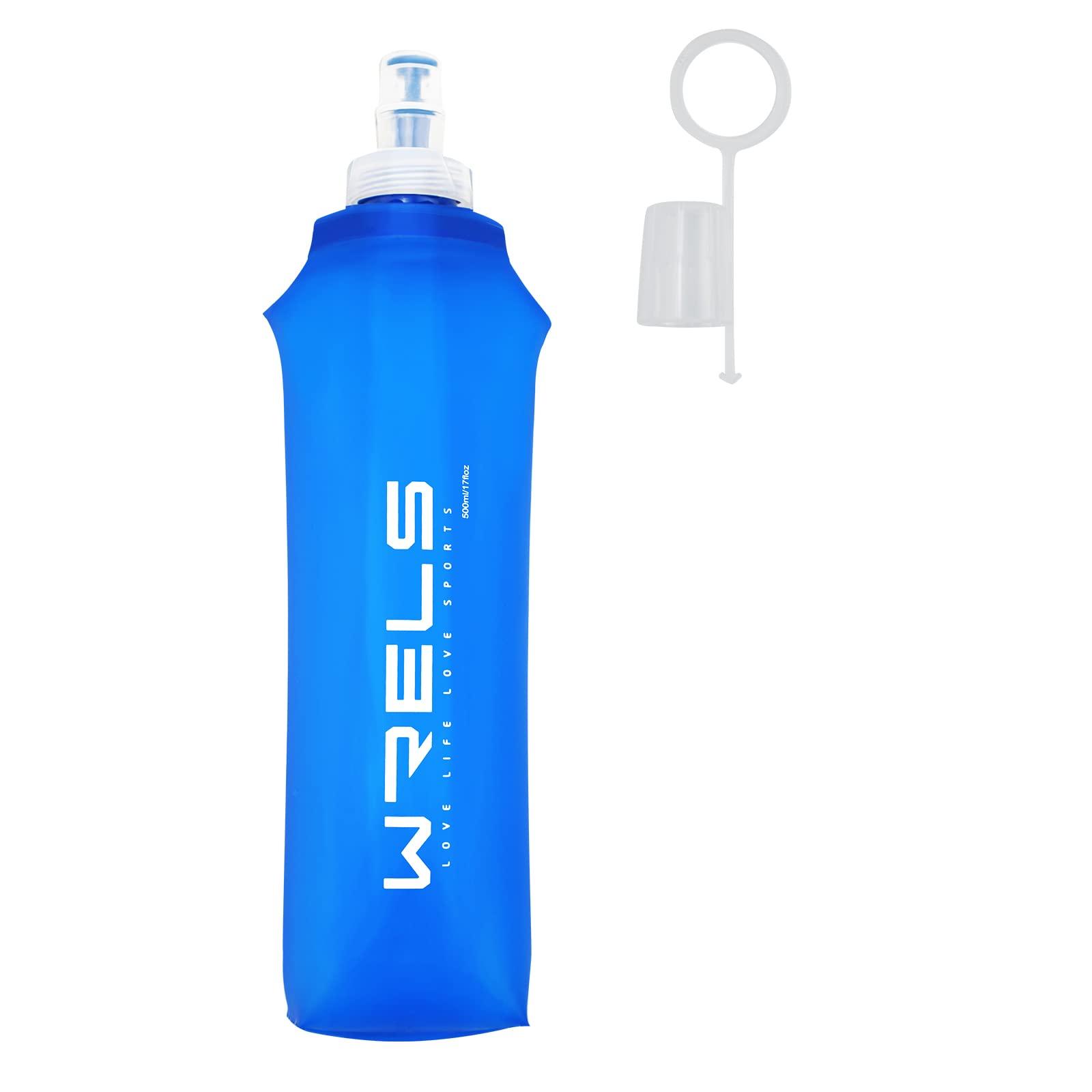 Soft Flask Hydration with Dustproof for and Mountaineering Bottle, 150ml/250ml/500ml, Foldable, Cap, Lightweight, Running, Marathons, Hiking, (Blue, синій
Soft Flask Hydration with Dustproof for and Mountaineering Bottle, 150ml/250ml/500ml, Foldable, Cap, Lightweight, Running, Marathons, Hiking, (Blue, синій