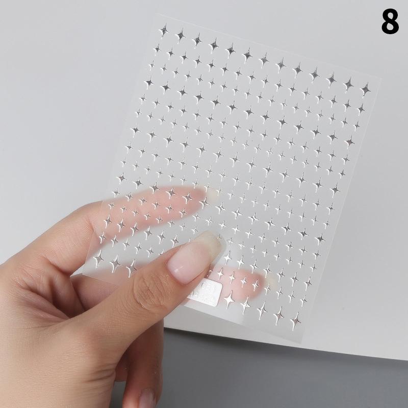 Мечтательный размер звезды милые наклейки для ногтей полумесяц звездный свет японский золотой серебряный черно-белый нейл-арт украшения 8
Мечтательный размер звезды милые наклейки для ногтей полумесяц звездный свет японский золотой серебряный черно-белый нейл-арт украшения 8