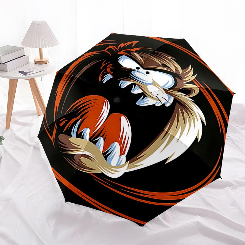 Looney Tunes Taz Automatic Opening Umbrella - Portable 3-Fold Design, 8-Bone Iron Frame Outdoor Umbrella, Ideal Gift for Fans and Travelers,
Looney Tunes Taz Automatic Opening Umbrella - Portable 3-Fold Design, 8-Bone Iron Frame Outdoor Umbrella, Ideal Gift for Fans and Travelers,