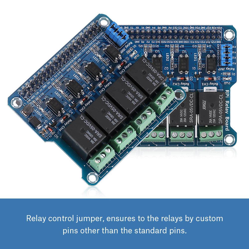 Power Relay Board Expansion Module Shield Supports RPi a b 2 B 3 B for Raspberry Pi
Power Relay Board Expansion Module Shield Supports RPi a b 2 B 3 B for Raspberry Pi