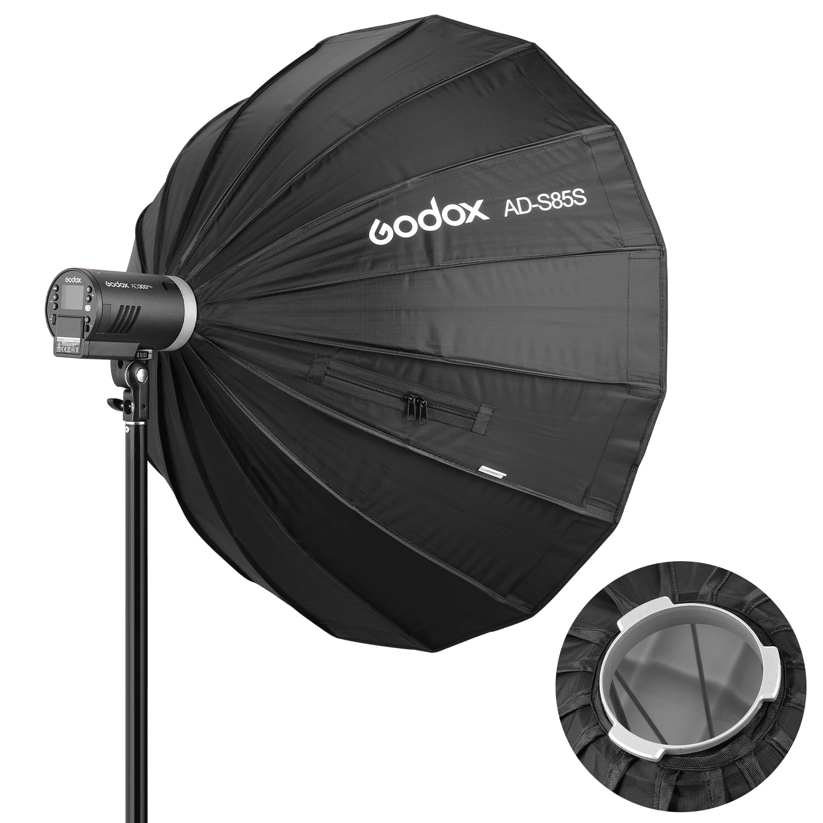 Портативный восьмиугольный софтбокс GODOX 85 см, сборка не требуется Крепление Godox ML30 ML60 AD400Pro AD300Pro ML100Bi Аксессуары для фотографии Приемлемый счет-фактура
Портативный восьмиугольный софтбокс GODOX 85 см, сборка не требуется Крепление Godox ML30 ML60 AD400Pro AD300Pro ML100Bi Аксессуары для фотографии Приемлемый счет-фактура