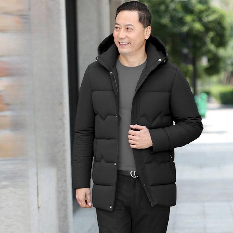 Новая зимняя куртка для мужской Новая хлопковая утолщенная средней длины хлопковая куртка для мужской Съемный капюшон для сохранения тепла Папа среднего и пожилого возраста 5XL
Новая зимняя куртка для мужской Новая хлопковая утолщенная средней длины хлопковая куртка для мужской Съемный капюшон для сохранения тепла Папа среднего и пожилого возраста 5XL