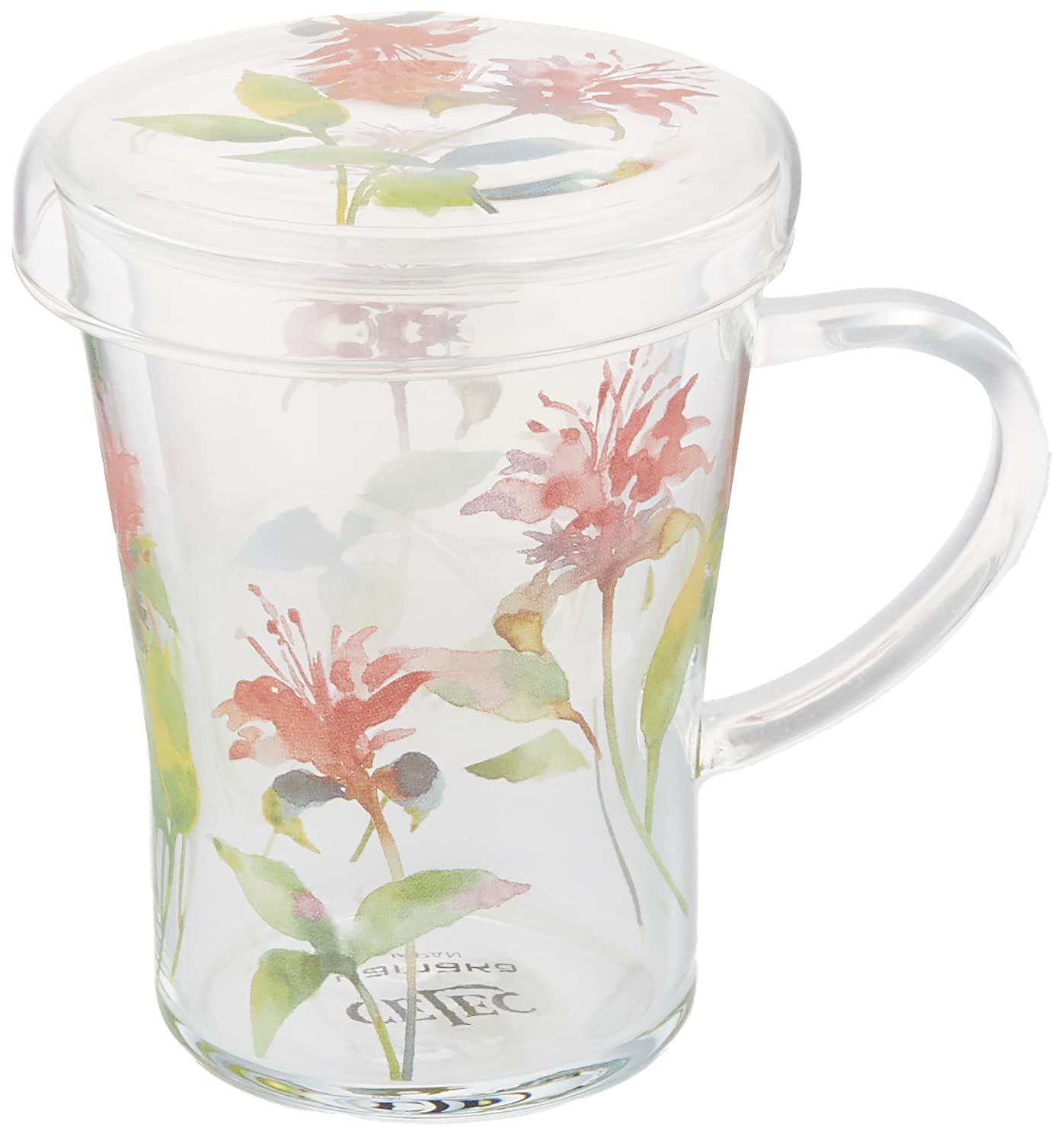 CELEC Chamiel Teamate Heat-Resistant Glass Mug (with Tea Strainer), Bergamot, CY15-GT57
CELEC Chamiel Teamate Heat-Resistant Glass Mug (with Tea Strainer), Bergamot, CY15-GT57