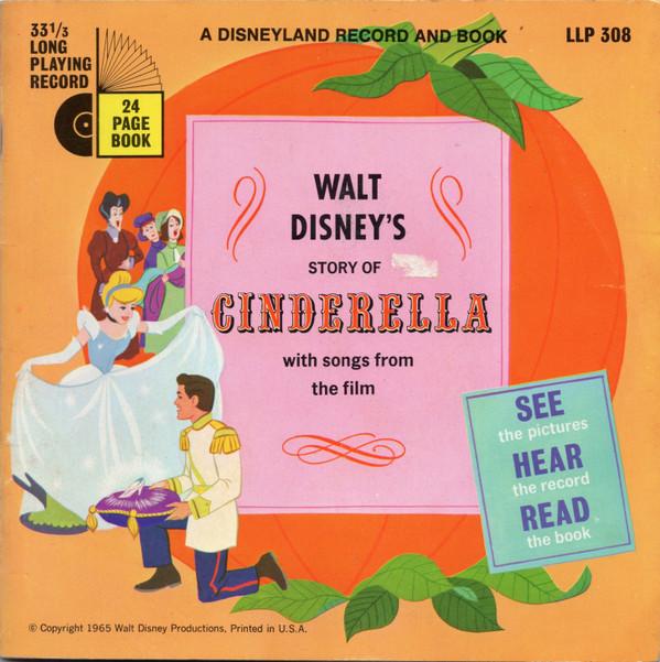 7inch Record VARIOUS - Walt Disney s Story Of Cinderella LLP308 Disneyland 1969 US Children s Used
7inch Record VARIOUS - Walt Disney s Story Of Cinderella LLP308 Disneyland 1969 US Children s Used
