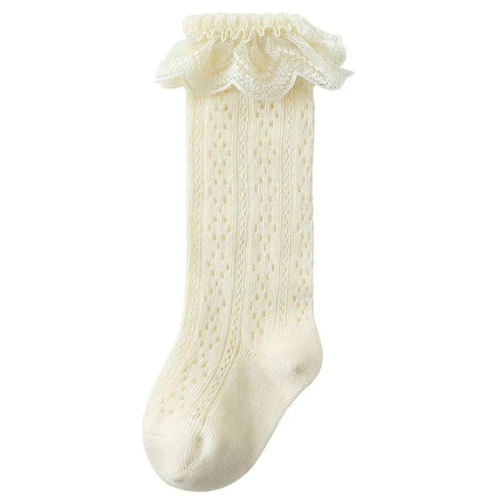 High Quality Lace Princess Knee High Socks Cotton Hollow Out Long Sock Mesh Breathable Children Socks Girls Boys M-1-3Years- жовтий
High Quality Lace Princess Knee High Socks Cotton Hollow Out Long Sock Mesh Breathable Children Socks Girls Boys M-1-3Years- жовтий
