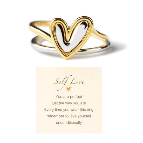 1 комплект женского кольца с поздравительной открыткой, подарок на день матери, нестандартная личность, полая любовь US 7
1 комплект женского кольца с поздравительной открыткой, подарок на день матери, нестандартная личность, полая любовь US 7