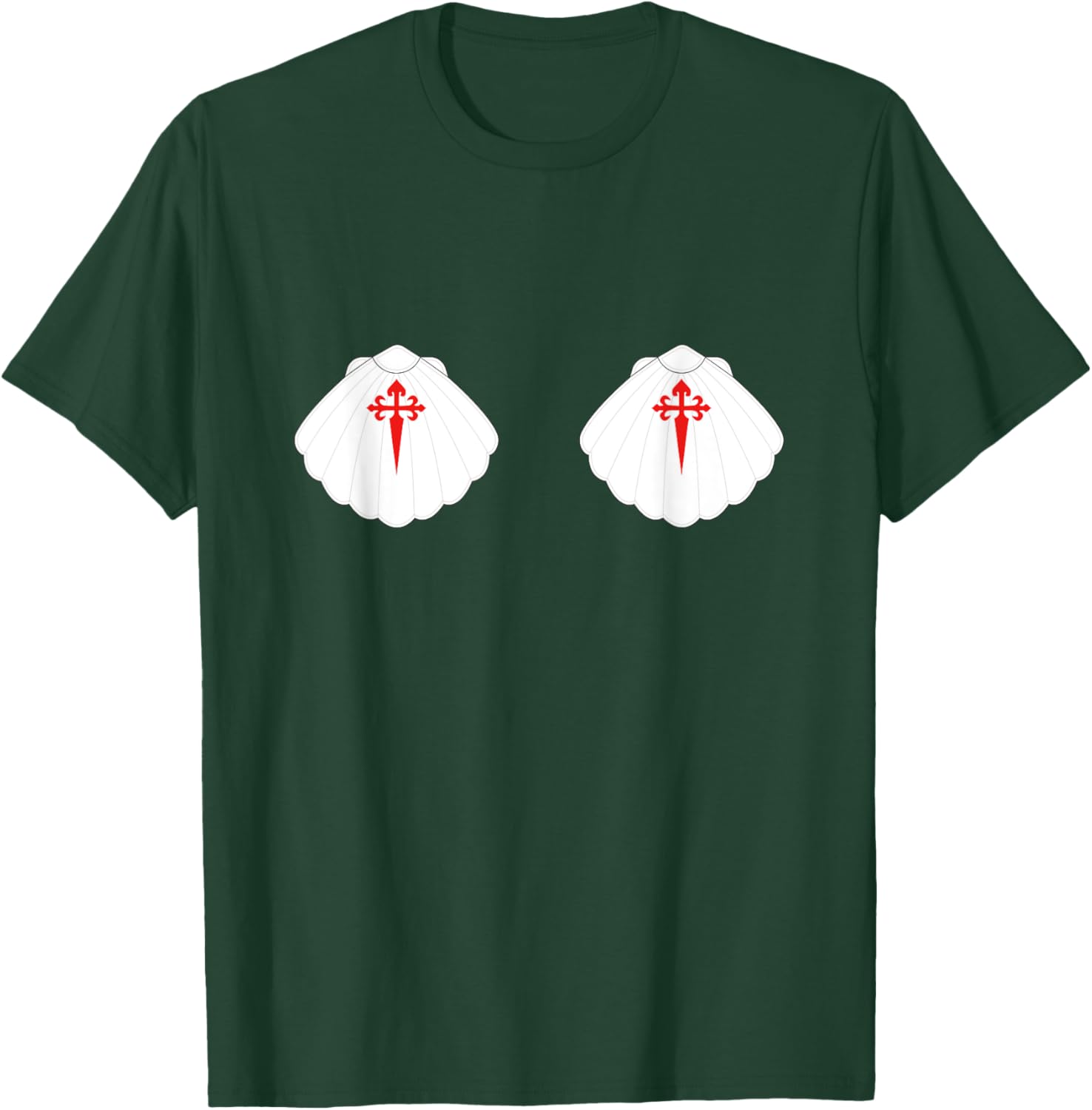 Camino De Santiago Pilgrim Way of Saint James Scallop Shell T-Shirt Short Sleeve Casual 100% Cotton T Shirt S
Camino De Santiago Pilgrim Way of Saint James Scallop Shell T-Shirt Short Sleeve Casual 100% Cotton T Shirt S
