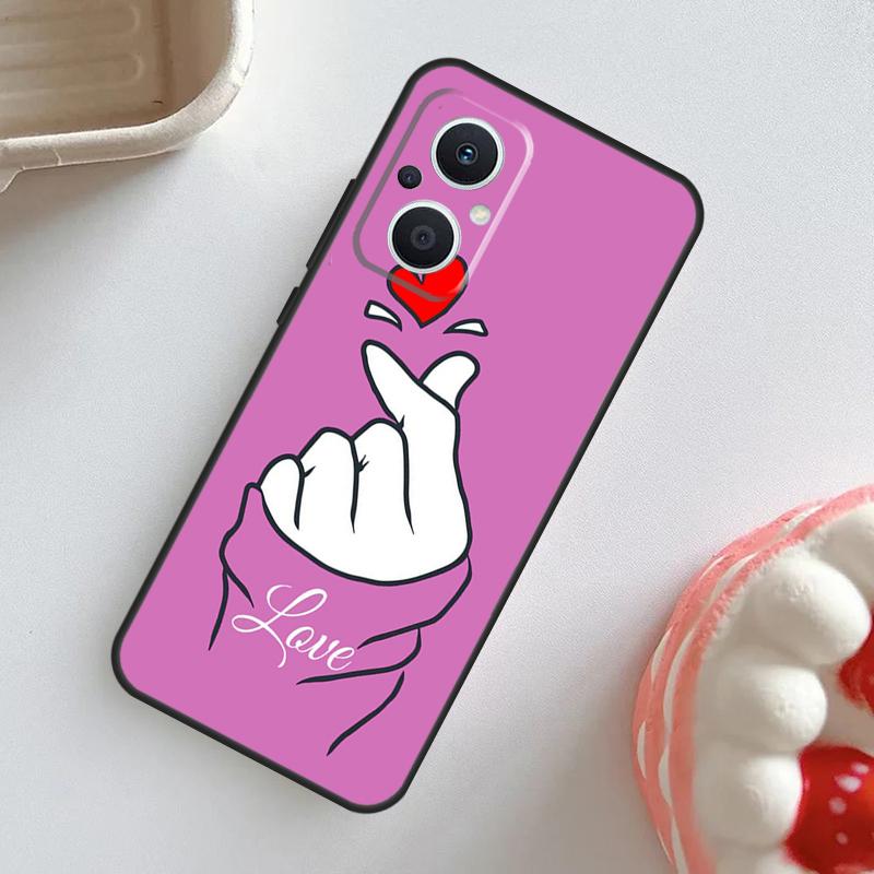 Kpop Finger Heart Case For OPPO Reno 11 F 10 Pro 4Z 5Z 8T 4 5 6 7 8 Lite OPPO Find X6 Pro X2 X3 X5 Lite Cover OPPO Reno4 Lite
Kpop Finger Heart Case For OPPO Reno 11 F 10 Pro 4Z 5Z 8T 4 5 6 7 8 Lite OPPO Find X6 Pro X2 X3 X5 Lite Cover OPPO Reno4 Lite