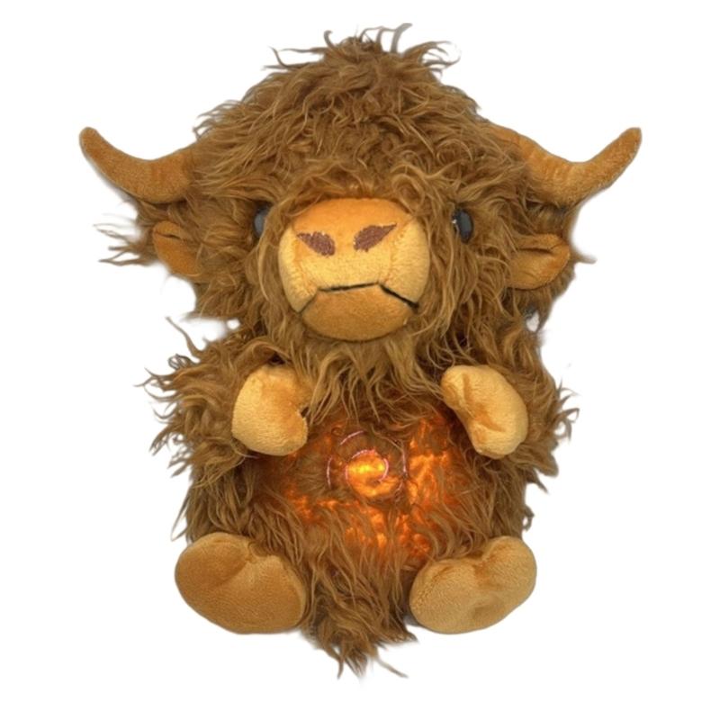 LED Plush Figure Toy Cow Throw Pillow Home Ornament Nondeform Stuffed Animals Toy for Baby Soothing Comforting 1
LED Plush Figure Toy Cow Throw Pillow Home Ornament Nondeform Stuffed Animals Toy for Baby Soothing Comforting 1