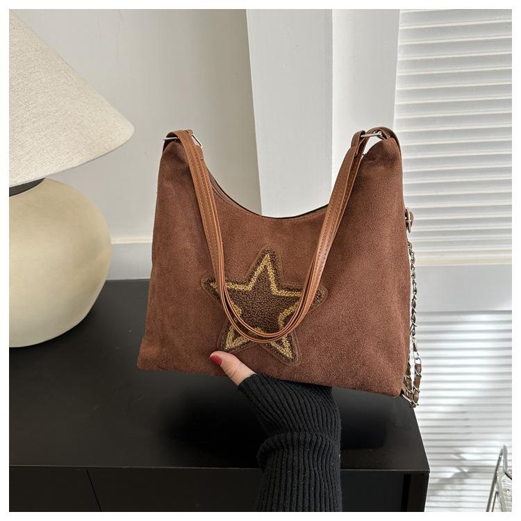 Ретро оленья замша бархат персонализированный новый тренд многофункциональный большая вместимость двойной плечевой одинарный плечевой тоут женская сумка коричневый
Ретро оленья замша бархат персонализированный новый тренд многофункциональный большая вместимость двойной плечевой одинарный плечевой тоут женская сумка коричневый