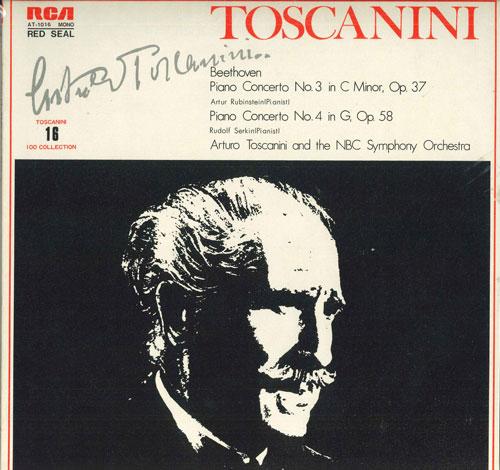 LP Record ARTURO TOSCANINI - Beethoven Piano Concerto No. 3 In C AT1016 RCA Japan Classical Used
LP Record ARTURO TOSCANINI - Beethoven Piano Concerto No. 3 In C AT1016 RCA Japan Classical Used
