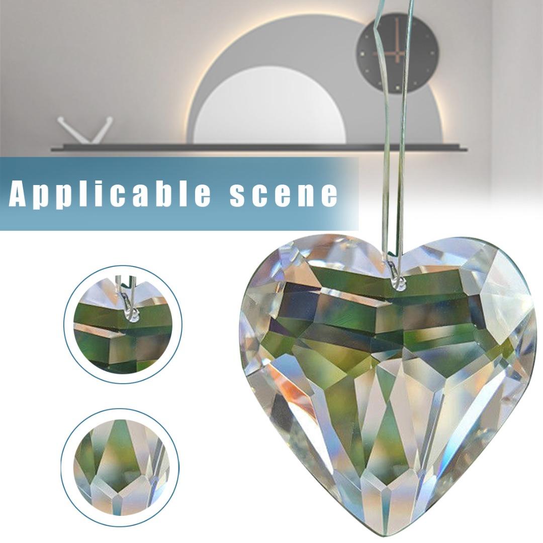 Yuanshu Прозрачный Кристалл Suncatcher Подвеска-Призма в форме Сердца для Windows Подвесной Радужный Создатель
Yuanshu Прозрачный Кристалл Suncatcher Подвеска-Призма в форме Сердца для Windows Подвесной Радужный Создатель