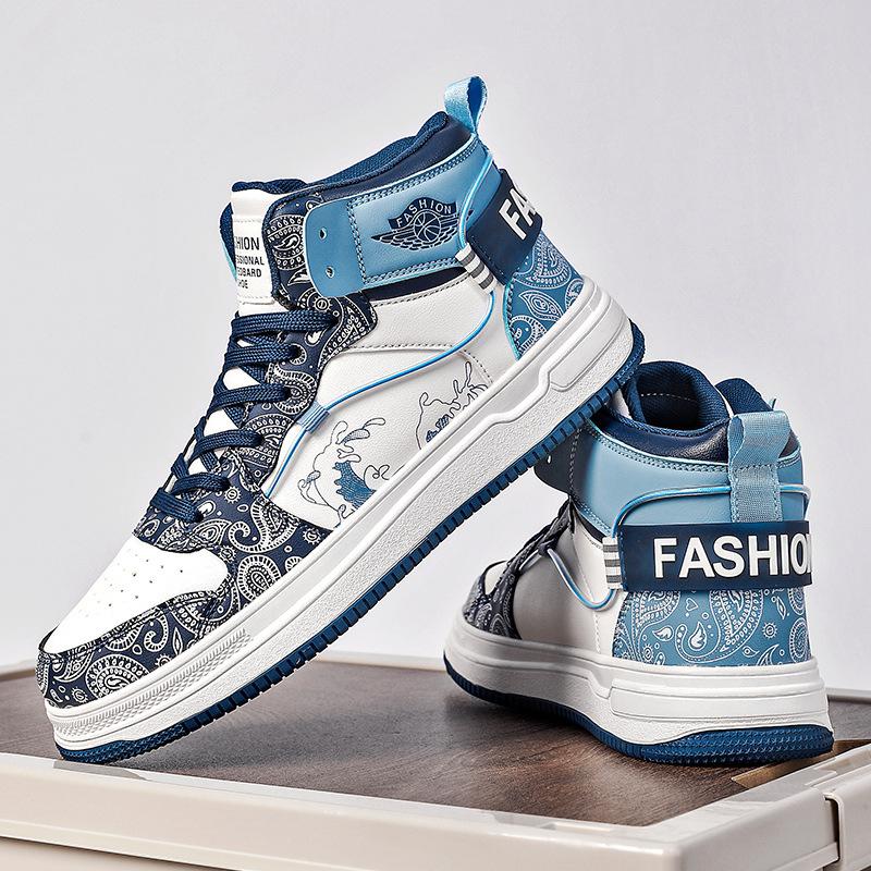 Sneakers men s 2025 autumn new student high-top board shoes ins Korean version running shoes large size men s shoes 39 синій
Sneakers men s 2025 autumn new student high-top board shoes ins Korean version running shoes large size men s shoes 39 синій