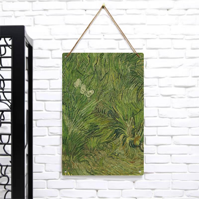 Van Gogh Style Green Grass Butterfly Metal Iron Painting Retro Art Wall Decor for Living Room Bedroom 7.9x11.8In(20x30cm)
Van Gogh Style Green Grass Butterfly Metal Iron Painting Retro Art Wall Decor for Living Room Bedroom 7.9x11.8In(20x30cm)
