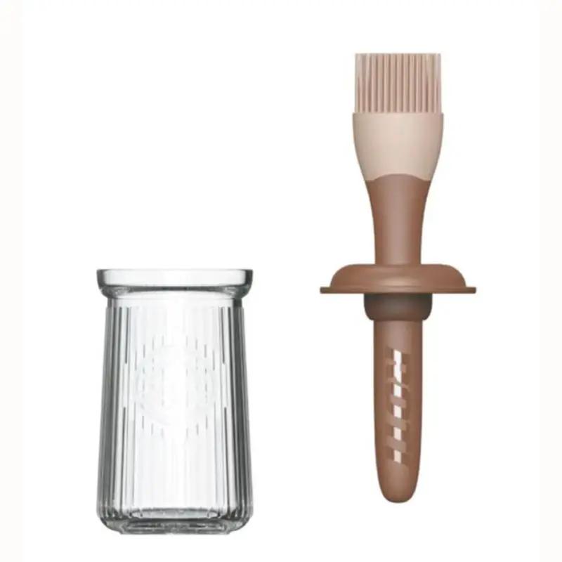 Kitchen Silicone Oil Brush&Bottle Integrated High Temperature Resistance Detachable Durable Seasoning BBQ Brush Household Tools червоний
Kitchen Silicone Oil Brush&Bottle Integrated High Temperature Resistance Detachable Durable Seasoning BBQ Brush Household Tools червоний