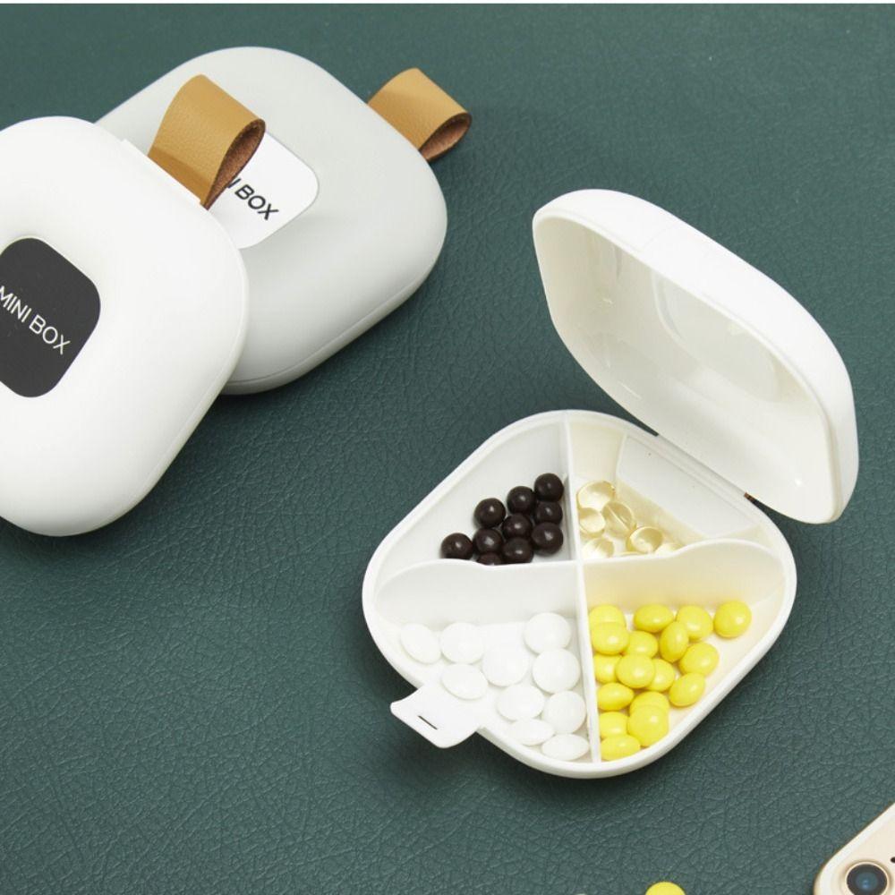 Dustproof Travel Pill Case 4/6 Grids Pill Container Organizer Mini Medicine Box Storage Box white square
Dustproof Travel Pill Case 4/6 Grids Pill Container Organizer Mini Medicine Box Storage Box white square