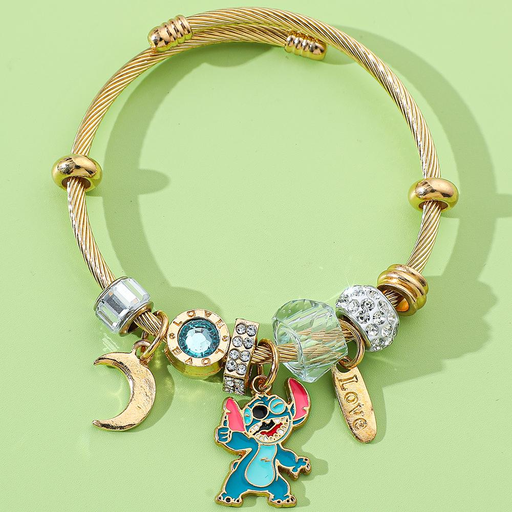 -Lilo & Stitch Bracelet Animation Wristband, Animation Design Accessories Children-Friendly, Celebration Present, Plaything for Boys and Girls
-Lilo & Stitch Bracelet Animation Wristband, Animation Design Accessories Children-Friendly, Celebration Present, Plaything for Boys and Girls